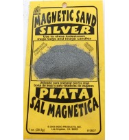 MAGNETIC SAND SILVER – LODESTONE FOOD 1 oz. (28.3g)